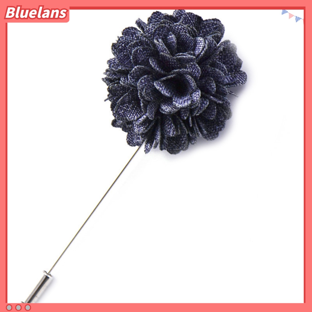 Bluelans Men’s Suit Tuxedo Flower Lapel Stick Pin Brooch Wedding Party Prom Accessory