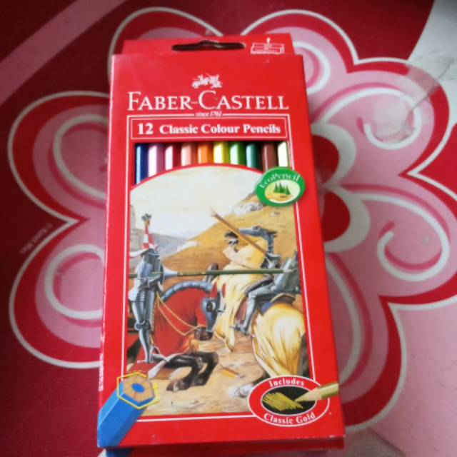 

PENSIL WARNA FABER-CASTELL 12WARNA