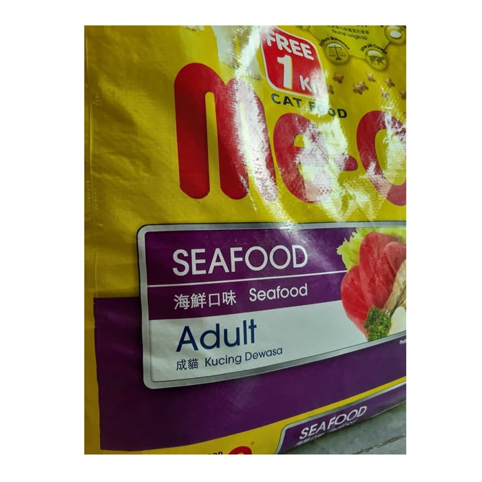 Makanan Kucing Meo Me-O SEAFOOD 7kg 7 kg Catfood Cat Sea Food