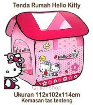 MAINAN ANAK TENDA RUMAH HELLOKITTY BESAR