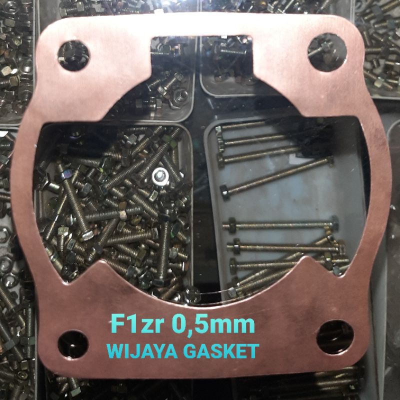 Paking Perpak tembaga blok buring fizr fiz r f1zr ss1 ss2 tembaga tebal 0,3mm 0,4mm 0,5mm 0,8mm 1,0mm 2,0mm 2mm