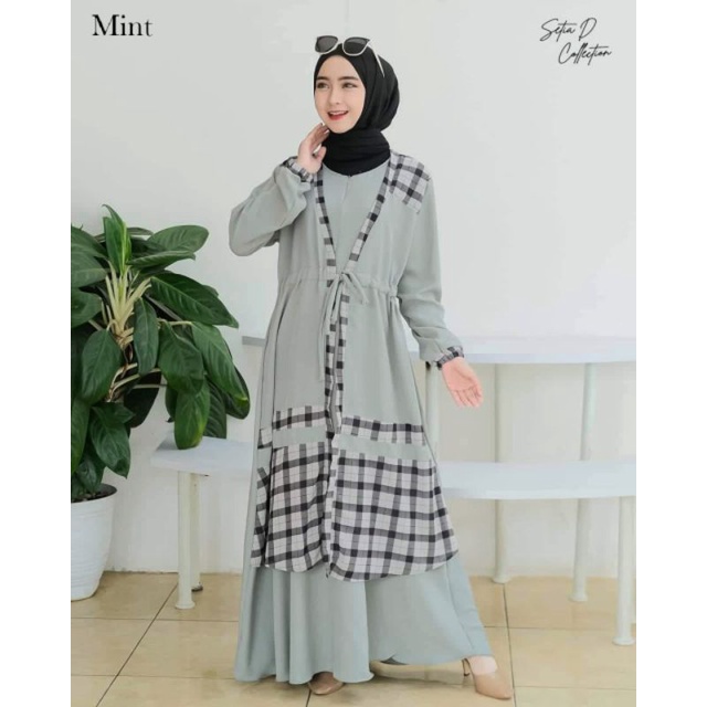 KIRANA OUTER BY SETIA D DRESS WANITA MASAKINI