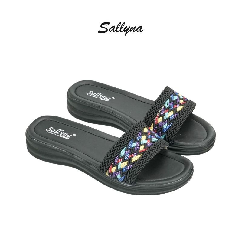 Sandal Selop Motif Rajut Etnik Wanita (VNS 01)