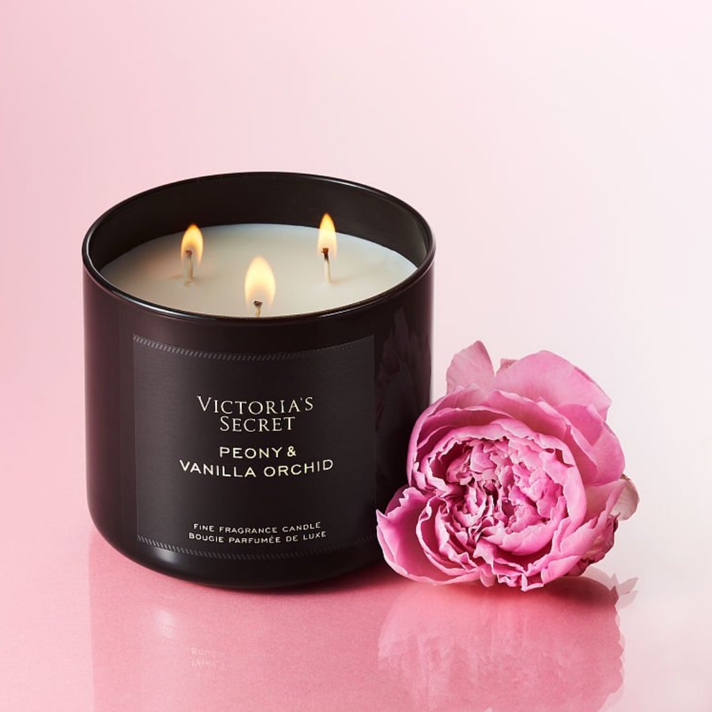 Victoria's Secret Fine Fragrance Candle Peony &amp; Vanilla Orchid - 411Gr