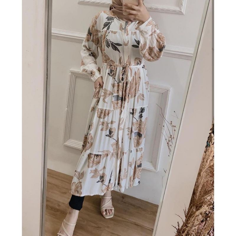 PRIANKA LONG TUNIK BAHAN GUARDIAN PREMIUM RAYON REAL PICTURE