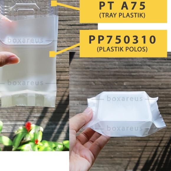 

PP750310|Pouch Plastik / Plastik Kue Polos Clear Doff/Plastik MoonCake