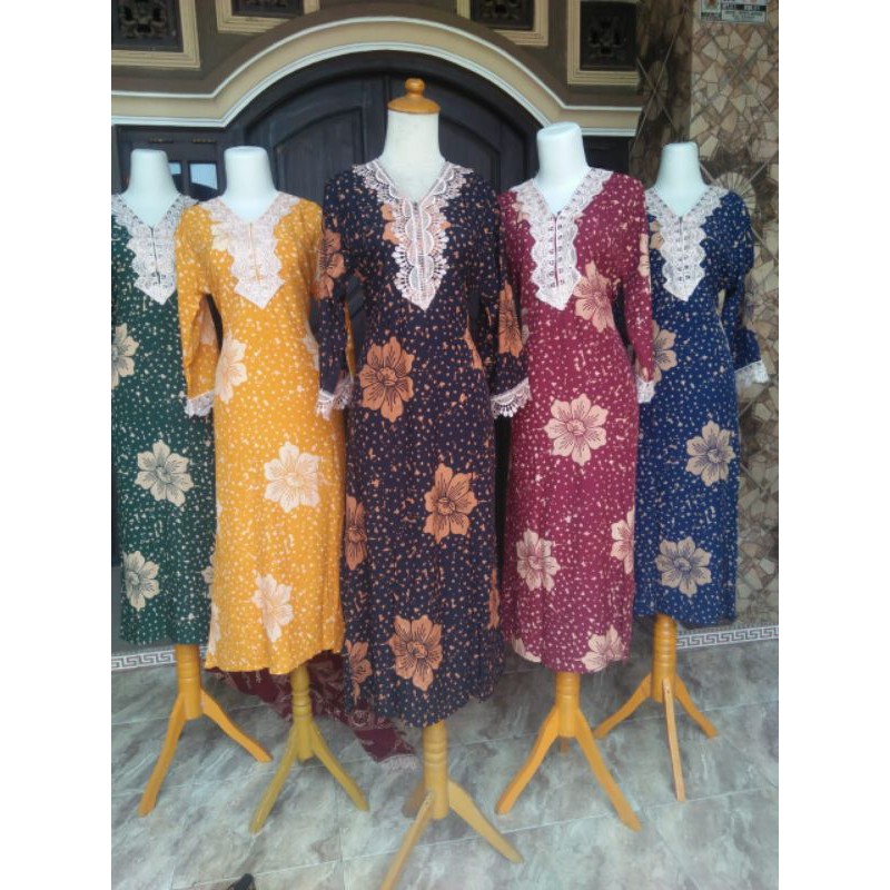 Gamis Renda Busui Dewasa