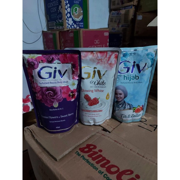 GIV Sabun Mandi Cair 450ml