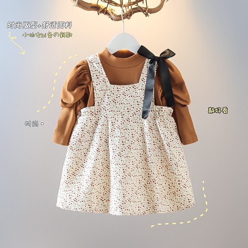 Setelan Bayi Perempuan AMEENA Baju Fashion Overal Set 2in1 Baby Girl Korean Style Import