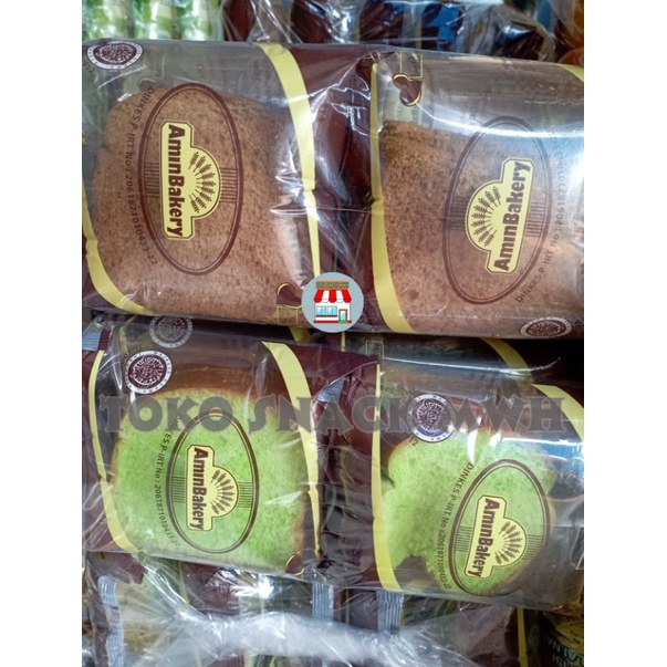 

Roti Amin Bakery Cokelat Mesis, Pandan Mesis