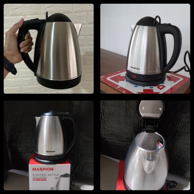 Maspion Ketel Listrik Maspion Teko Listrik Maspion Pemanas Air Kettle Jnpshop23