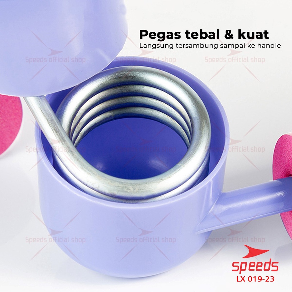SPEEDS Alat Olahraga Yoga Paha dan Kaki Alat Senam Kegel Leg Trainer Thigh Master 019-23-5