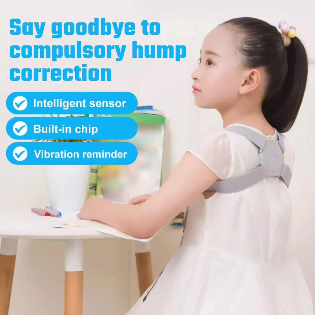 Korektor Postur Tubuh Pintar/ New Generation dengan LCD Display/ Alat pijat Leher Elektrik