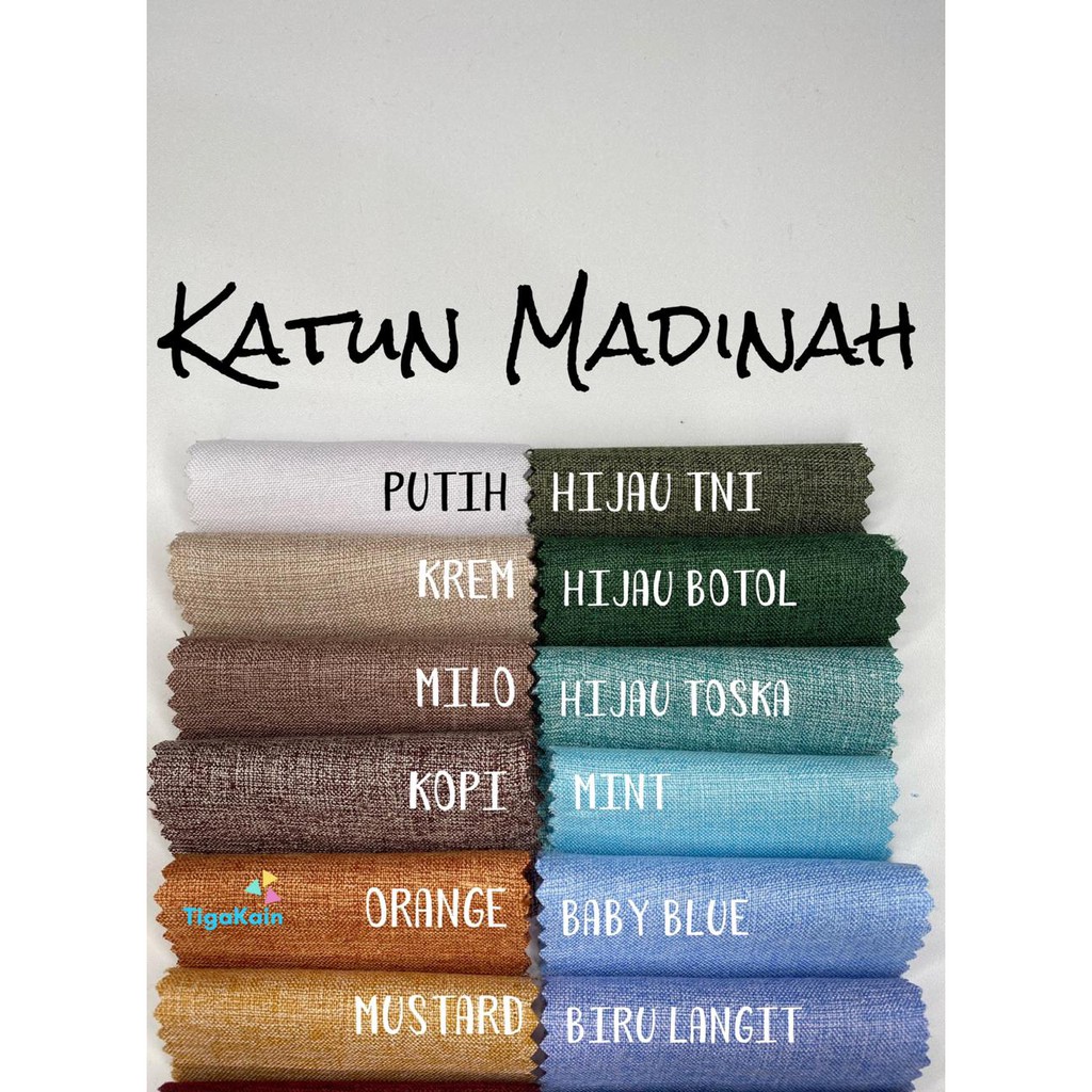 1 Meter Katun Madinah/ Madinah Cotton