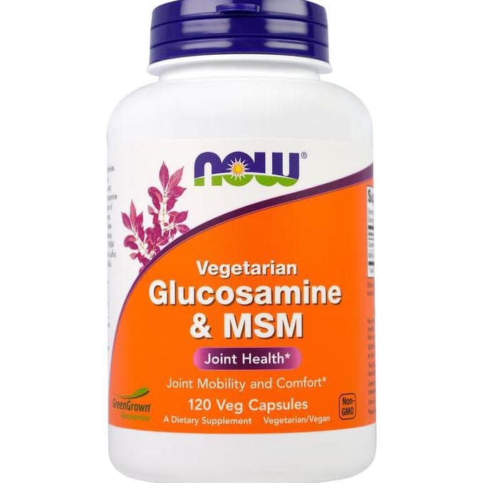 Now Foods, Glucosamine & MSM, Vegetarian, 120 Veg Capsules