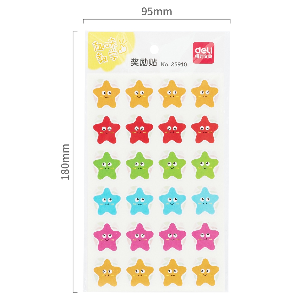 Deli Cartoon Sticker Stiker Kartun 25909 25910-3