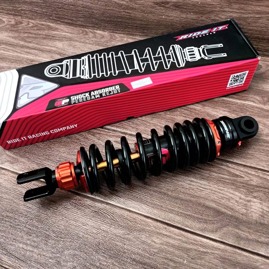 Skok Belakang Ride IT GP Street Line 310mm 330mm Matic Mio Beat Scoopy Vario 125 150 Shockbreaker model KTC PRO RAZOR KLIK