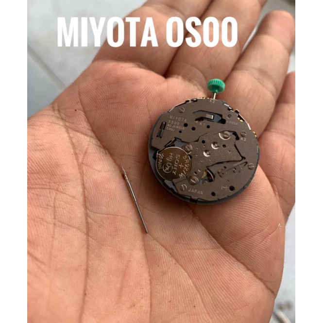 Mesin jam tangan original Miyota os00 tanggal samping