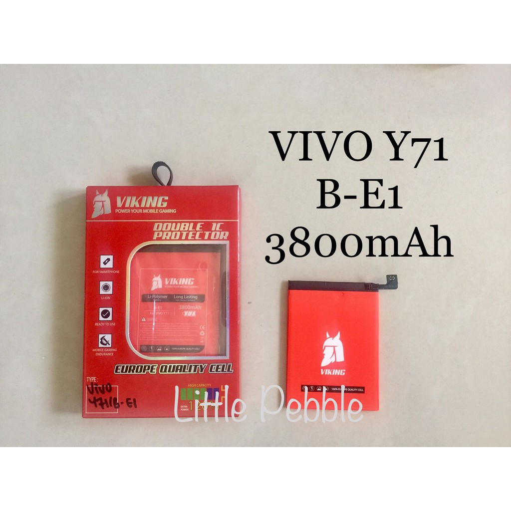 Baterai Viking 3800mAh Vivo Y71 Model B-E1 - 1ICP4-64-85 Batre Batere DOUBLE POWER