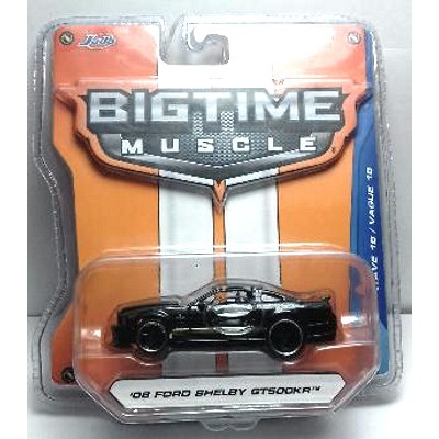 Diecast Mobil Jada 1/64 Ford Shelby GT500KR 2008