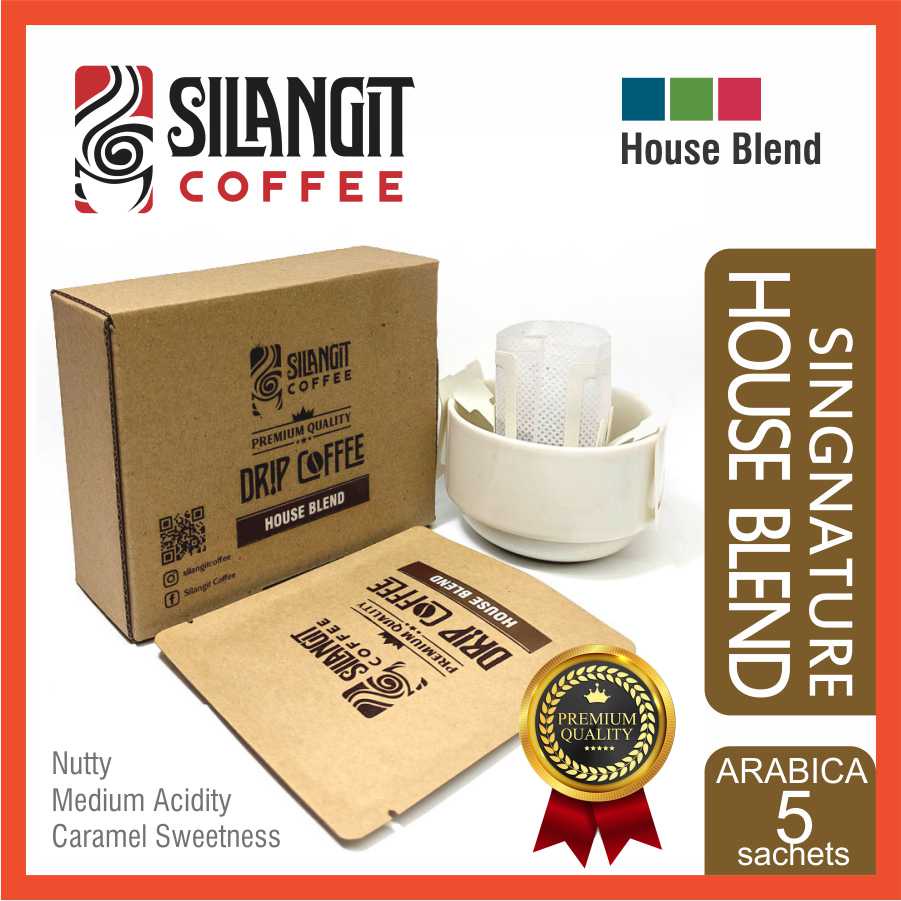 

Drip Coffee 15g HOUSE BLEND (5 Sachet)