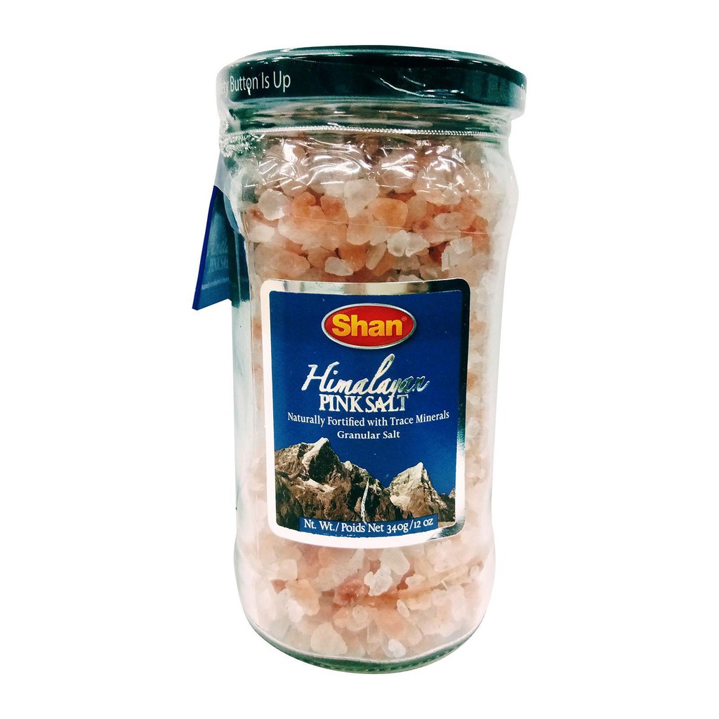 

SHAN Himalayan Pink Coarse Granular Salt 340 gr - Garam Himalaya