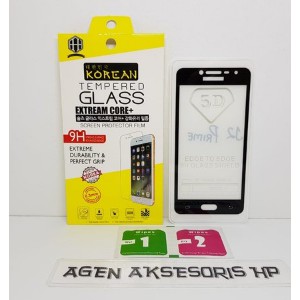 KOREAN Tempered Glass FULL LEM Samsung J2 Prime G532 5 inch FULL Screen Guard