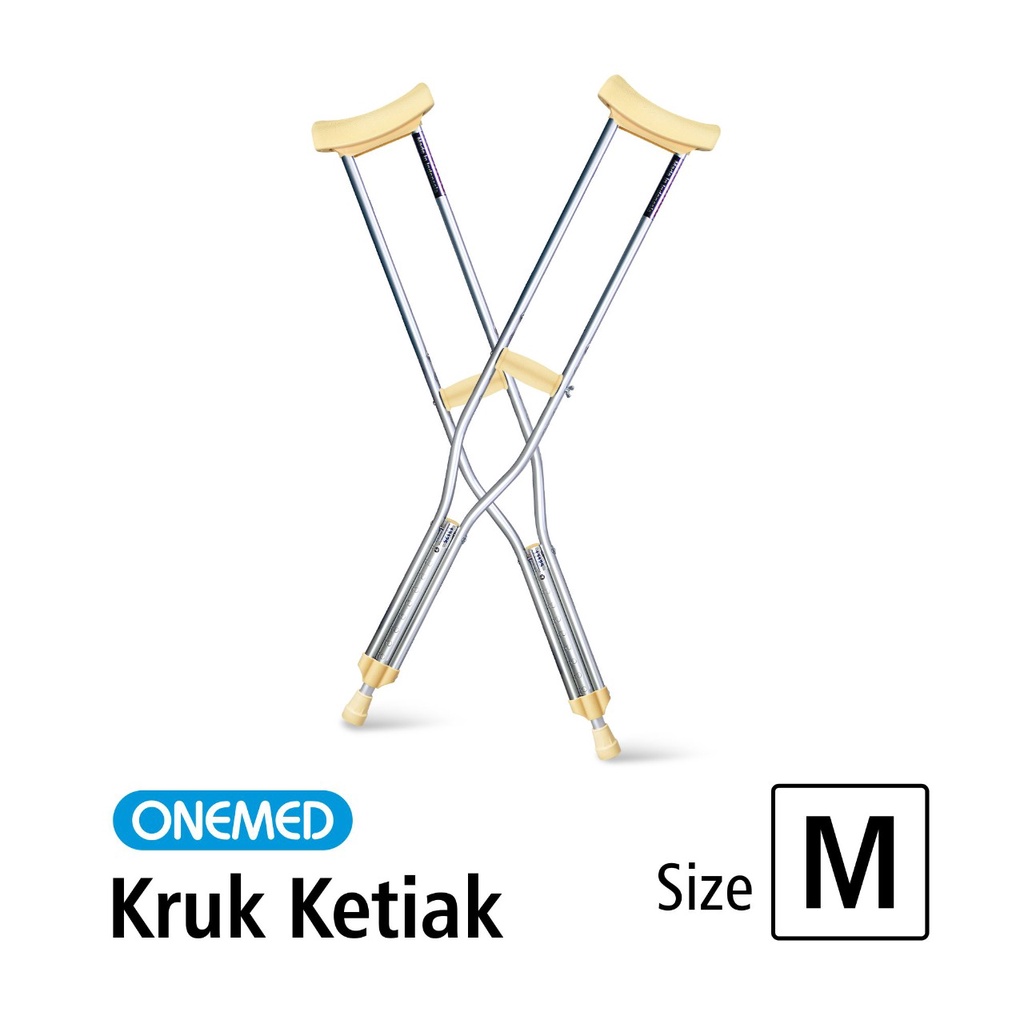 Kruk Ketiak OneMed size M  EK 925L pasang OJ