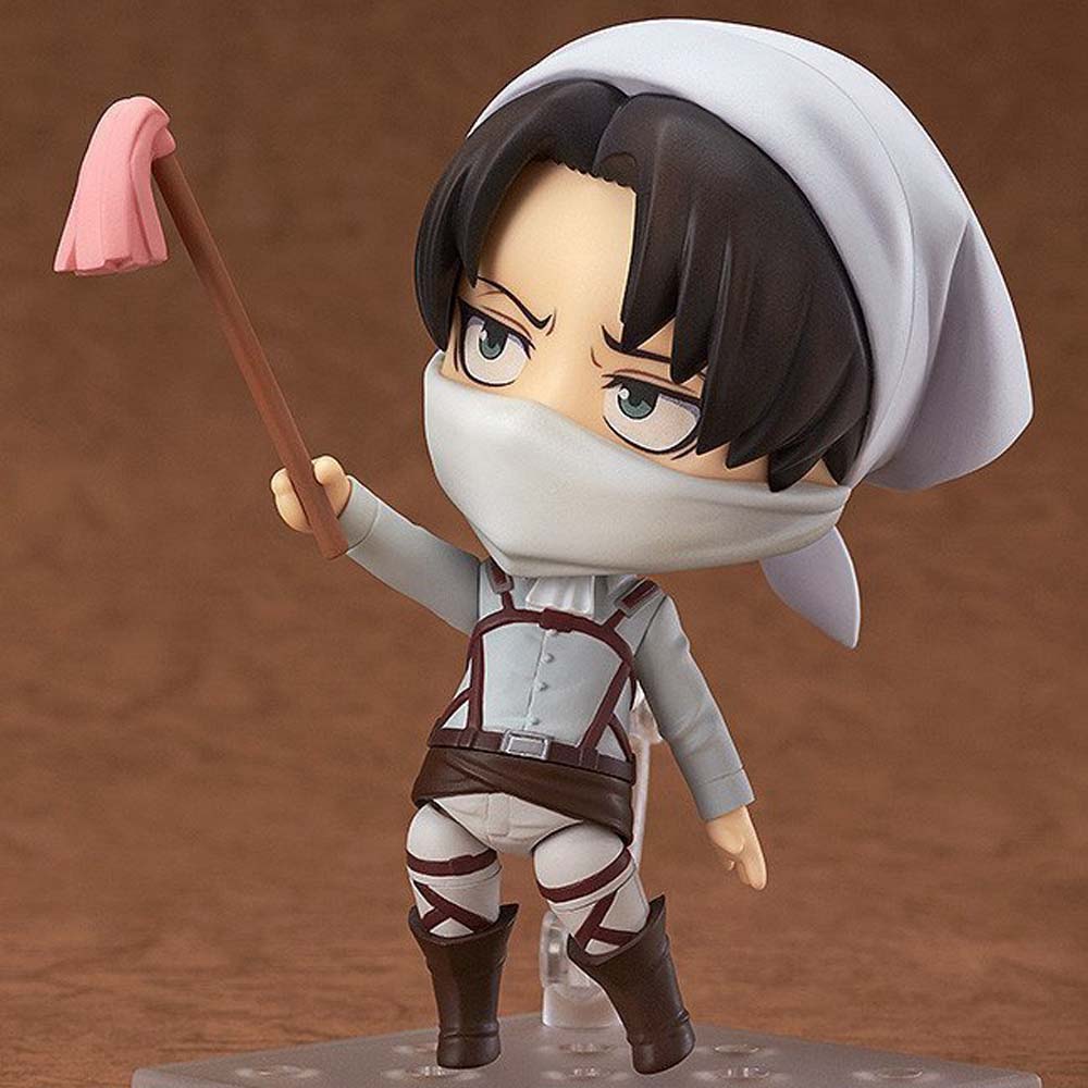 Sweetjohn Mainan Action Figure Levi Ackerman Attack On Titan Untuk Dekorasi Meja