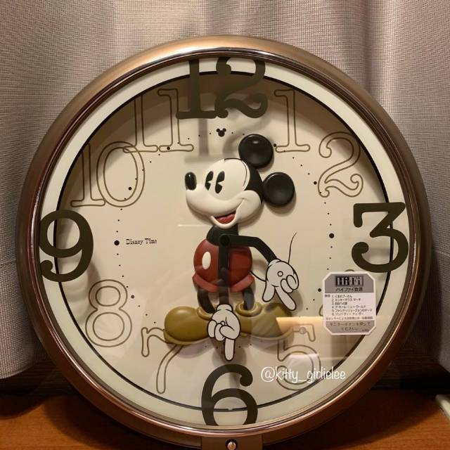 Jam dinding mickey mouse ori disney
