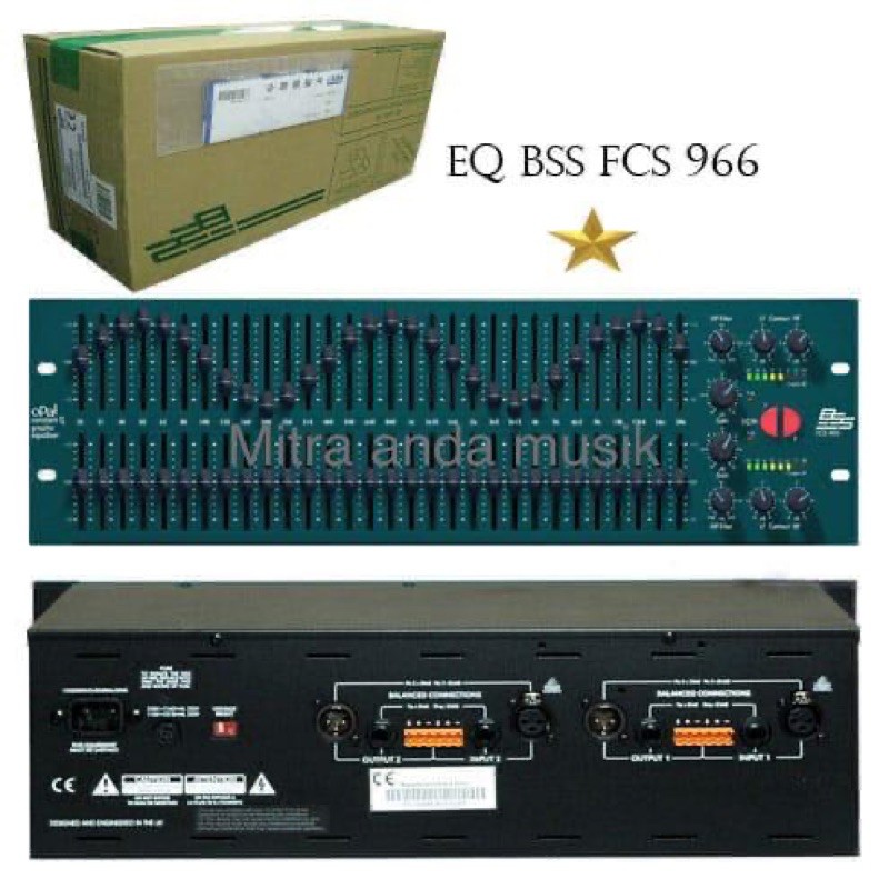 equalizer bss fcs 966