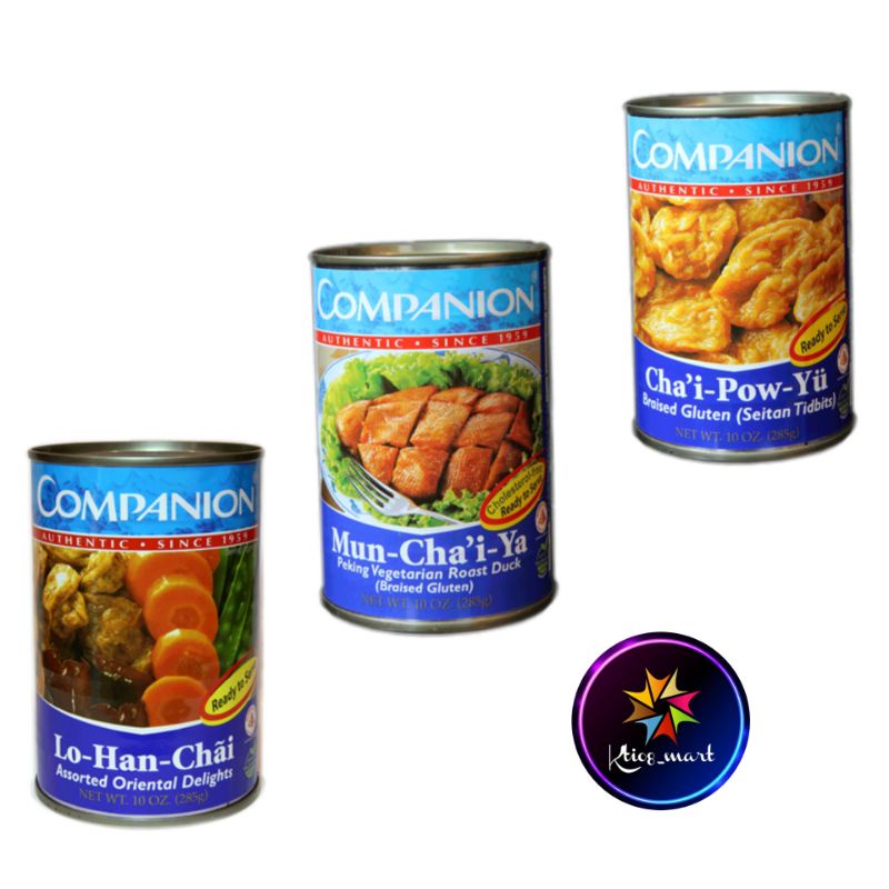 

COMPANION Vegetable 285gr Chai Pow Yu/Lo Han Chai/Mun Chai Ya/import
