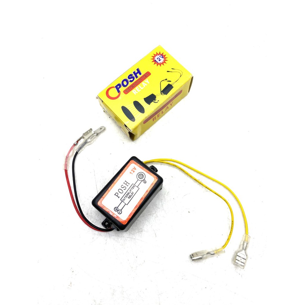Relay flasher modul klakson motor suara putus putus
