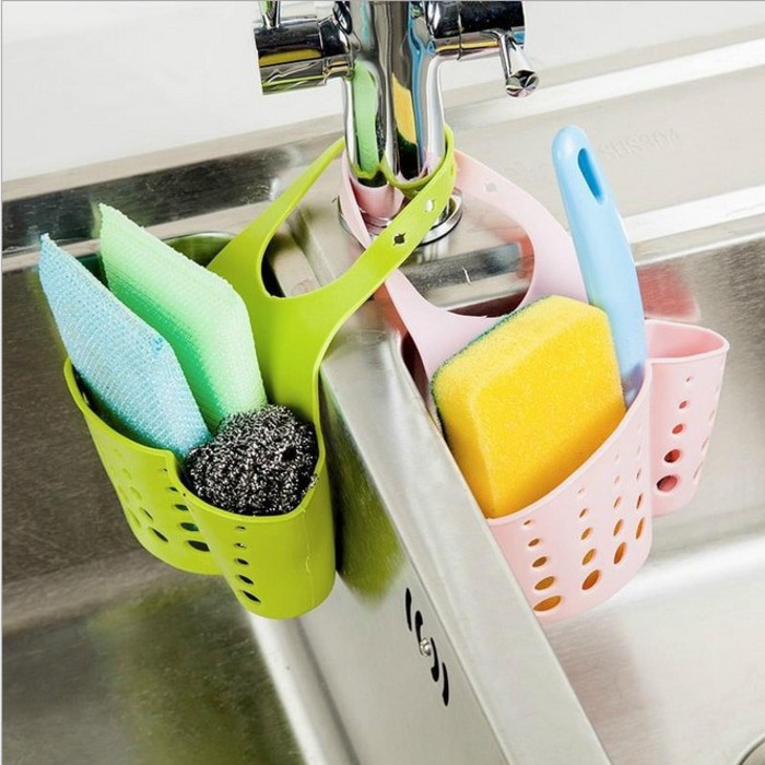 Sgmshop Gantungan Kran Dapur Tempat Kitchen Wastafel Hanger Multifungsi Holder