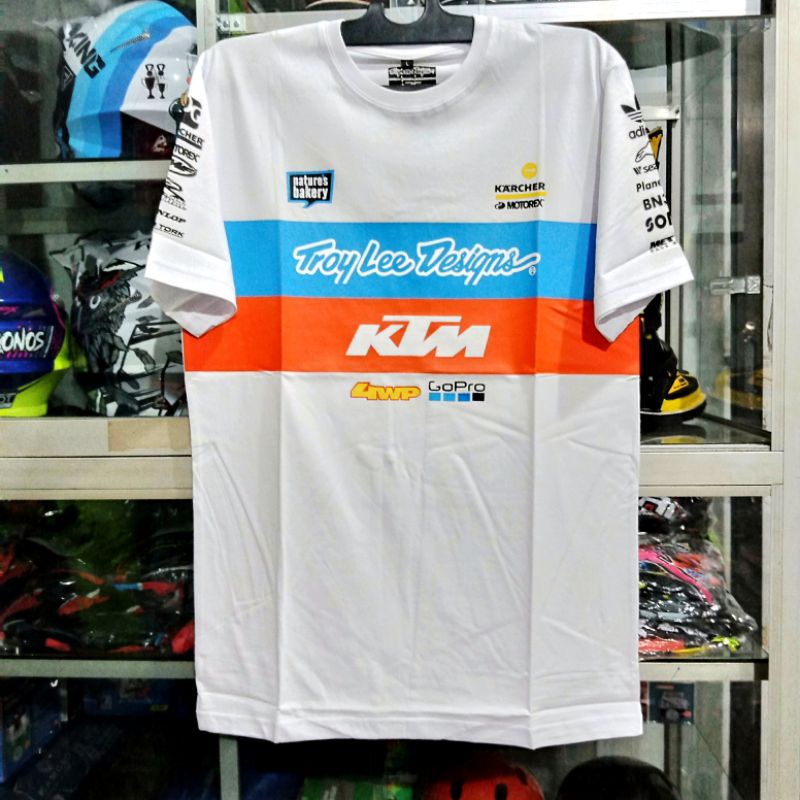 KAOS TRAIL BAJU MOTOR CROSS T-SHIRT KTM RACING