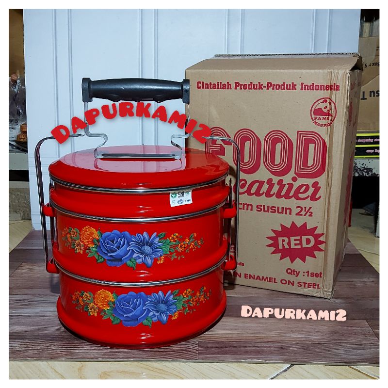 Rantang Tenong Maspion - Rantang Enamel 24 cm Maspion