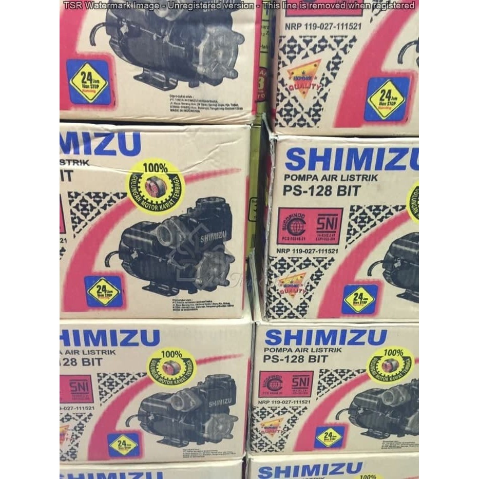 SHIMIZU PS-128 BIT Pompa Air Listrik