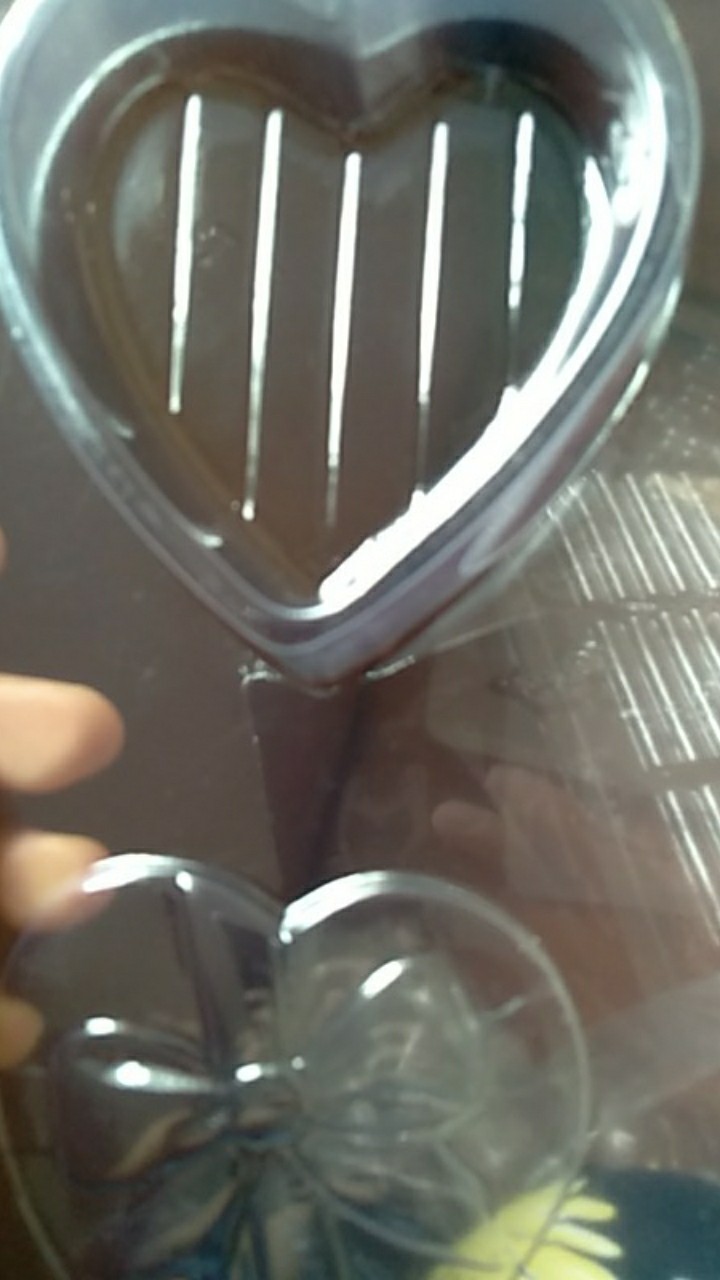 Cetakan Coklat/puding Model Box Kotak Bentuk Hati Valentine / Ttc 148 Gieshop