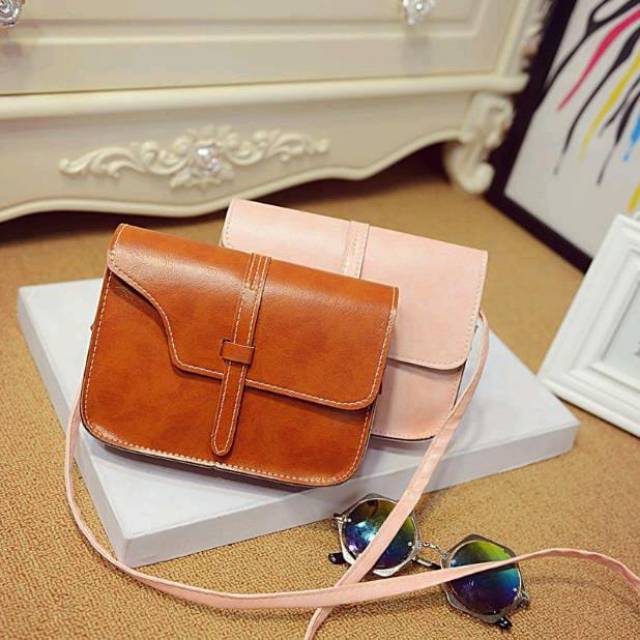 Tas selempang Wanita Persegi kecil