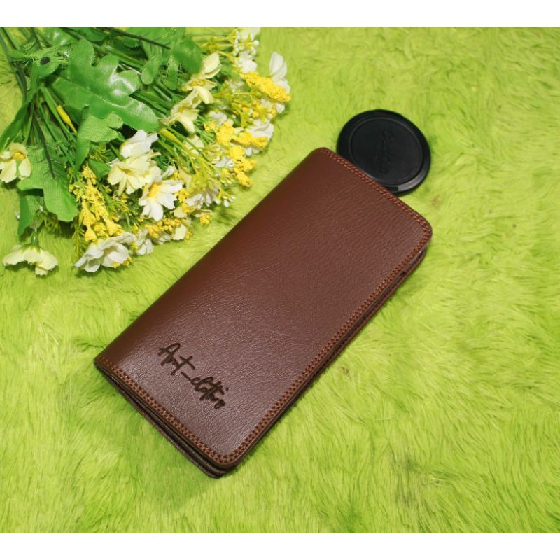Dompet Cowok Panjang Distro Kekinian DOMPET DISTRO BAYAR DI TEMPAT-Coklat tua
