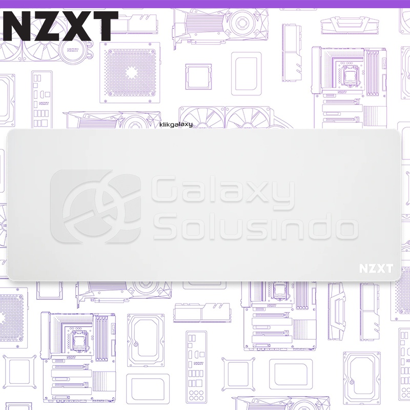 NZXT MXL900 Extended Gaming Mousepad Extra Large - White