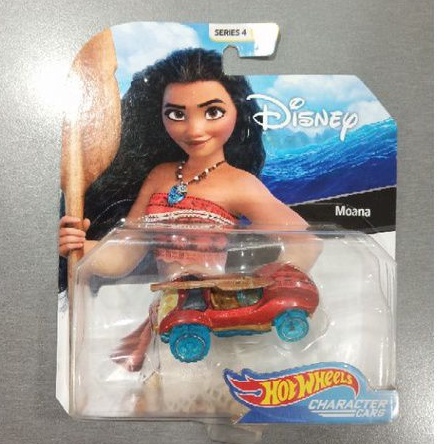 Moana Hotwheels Character Cars Disney
