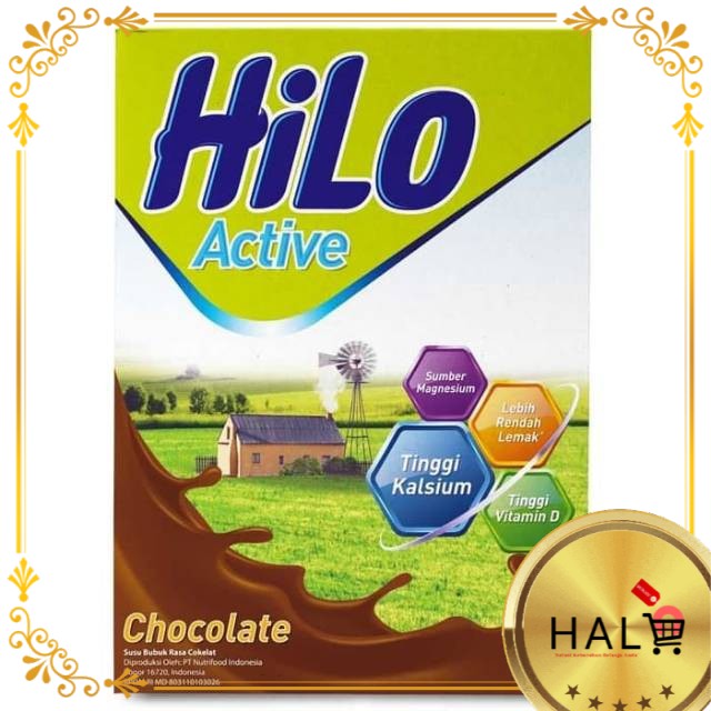 

HILO ACTIVE 750 GR CHOCOLATE