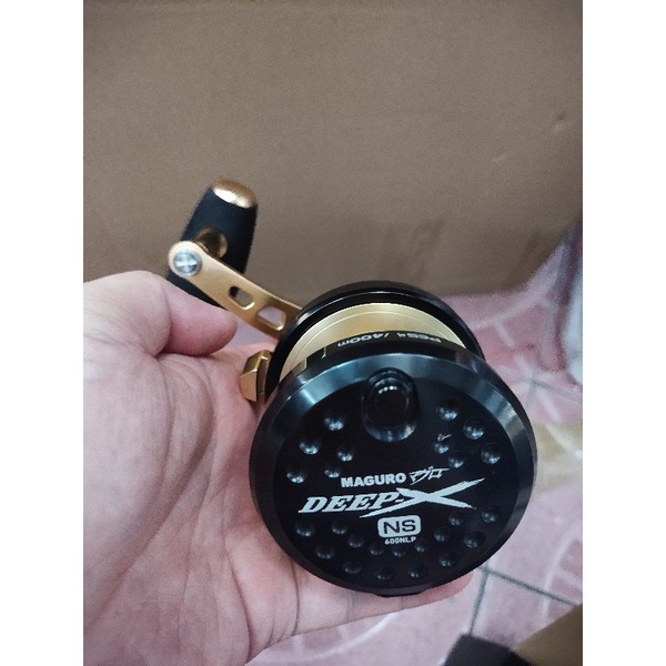 reel maguro deep x ns 600 nl atau 600 nlp overhead