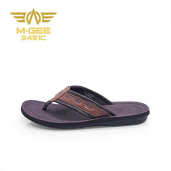 Mgee Samba Sandal Pria Mocca