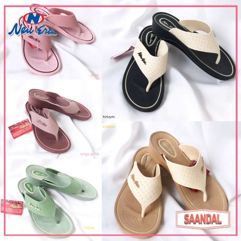 New Era Sandal Japit Wedges