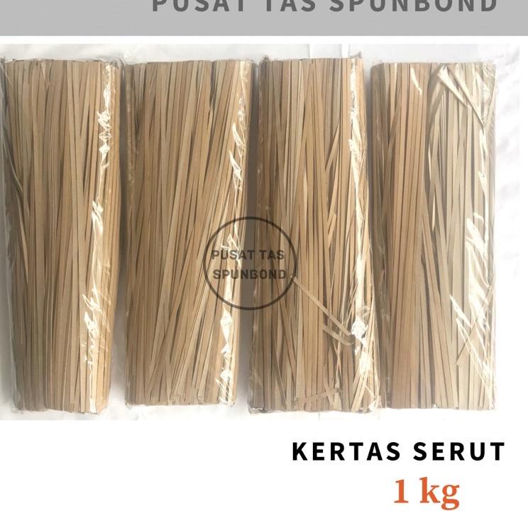 

[KODE PRODUK 9MJCW8175] Kertas Serut 1 Kg / Kertas Cacah / Shredded Paper / Kertas Suwir Packing / Kertas Coklat Serut