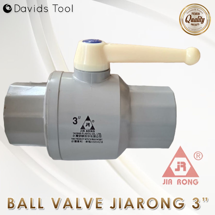 Stop Kran Ball Valve Pvc Jia Rong 3 Inch