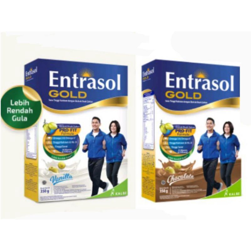 

Entrasol Gold Susu Vanilla / Chocolate / Coklat 175gr / 350gr