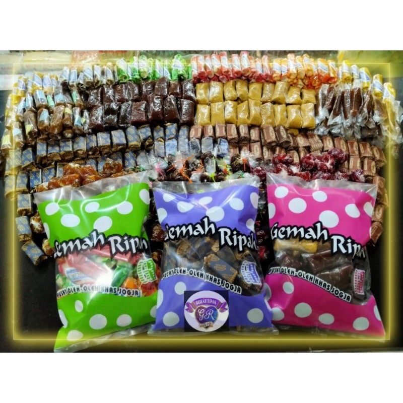 

Paket Dodol Mix Gemah Ripah 500 gr l Jenang, krasikan, dodol garut, Madu Mongso